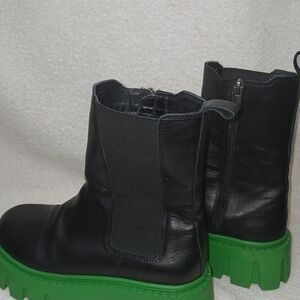 Steve Madden Women's Black Mid-Calf Chelsea Boot Style.Size 8 #Stevemadden